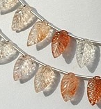 Sunstone Carved Leaf