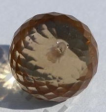 Champagne Citrine Half Drilled Gemstones