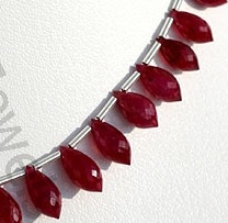 Ruby Gemstone Chandelier Briolette
