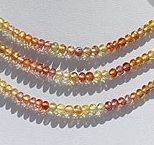 Songea Sapphire  Faceted Rondelles