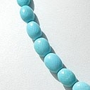 Turquoise Faceted Oval