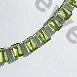 Peridot Gemstone Beads  Octagons
