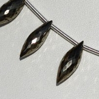 Pyrite Beads Dew Drops