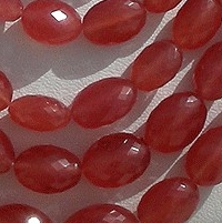 Rhodochrosite Gemstone  Oval Faceted