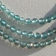 Zircon Gemstone  Faceted Rounds