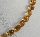 Citrine Gemstone  Onion Shape