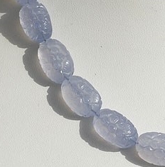Natural Chalcedony Carved Nugget