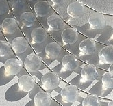 Rainbow Moonstone  Heart Briolette