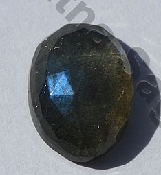 Labradorite Rose Cut Cabochon