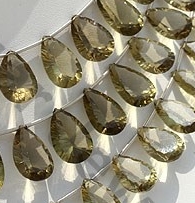 Olive Quartz Concave Cut Pan