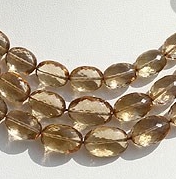 Champagne Citrine  Oval Faceted