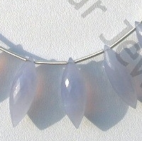 Chalcedony Gemstone Dew Drops