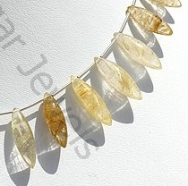 Golden Rutilated Quartz Dew Drops
