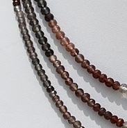 Cat's Eye Scapolite Faceted Rondelles