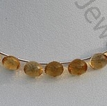Citrine Gemstone  Onion Shape