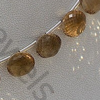 Champagne Citrine  Onion Shape