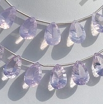 Lavender Quartz Concave cut Pan