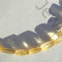 Imperial Topaz  Faceted Rectangles