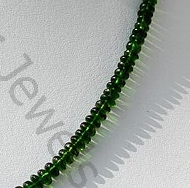 Chrome Diopside Plain Beads