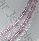 Pink Amethyst  Faceted Rondelles