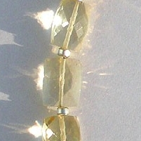 Scapolite Gemstone Faceted Rectangles