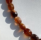 Golden Moonstone Oval Faceted
