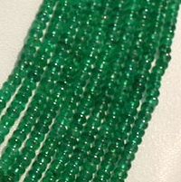 aaa Emerald Gemstone Plain Rondelle
