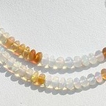 Ethiopian Welo Opal Plain Rondelle