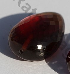 Spessartite Garnet Half Drilled Gemstones