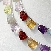 Semi Precious Gemstone Carved Fish
