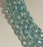 Aquamarine Gemstone  Oval Faceted