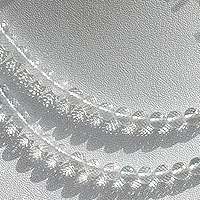 White Topaz Gemstone Faceted Round