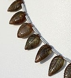 Andalusite Carved Leaf