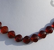 Spessartite Gemstone Cushion Beads