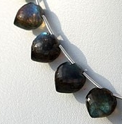 Labradorite Gemstone Betel Briolette