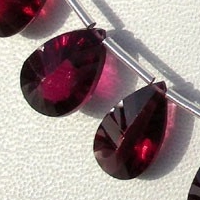 Rhodolite Garnet Concave Cut Pan