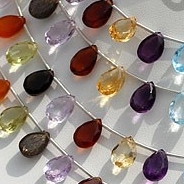 Semi Precious Gemstone Multi  Pan