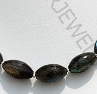 Labradorite Gemstone Dholki Briolette