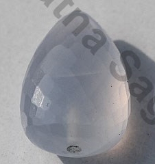 Chalcedony Half Drilled Gemstones