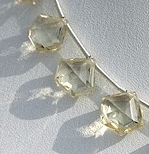 Scapolite Gemstone Polygon Diamond Cut