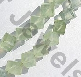 Prehnite Gemstone  Faceted Cube