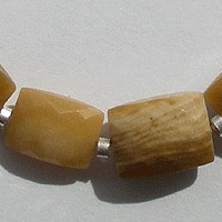 Coral  Faceted Rectangles