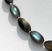 Labradorite Gemstone Dholki Briolette