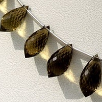 Olive Quartz Chandelier Briolette