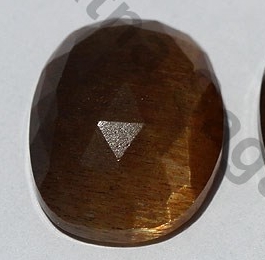 Golden Moonstone Rose Cut Cabochon