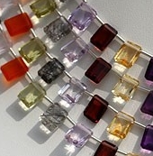 Semi Precious Multi  Octagons