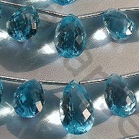 Blue Topaz Gemstone  Pan