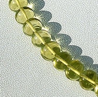 Lemon Quartz  Plain Beads