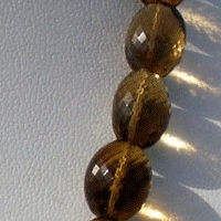Beer Quartz  Faceted Nuggets