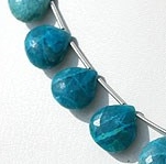 Chrysocolla Heart Briolette